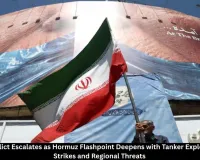 Iran-US Conflict Deepens as Hormuz Tanker Explosions and Fresh Strikes Raise Regional Tensions