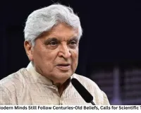 Javed Akhtar Says Modern Minds Still Follow Centuries-Old Beliefs, Calls for Scientific Temper in Public Life