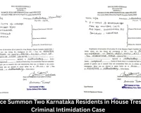  Police issue appearance notices to Mylar Swami and B.V. Suresh under BNSS as probe into alleged house trespass and intimidation gathers pace