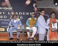 Kolkata International Blockchain Association Honoured at BanglaHunt Business Excellence Award 2026