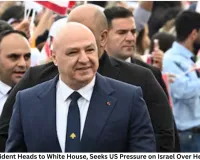 Lebanon President Heads to White House, Seeks US Pressure on Israel Over Hezbollah Deal