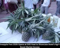 Meghalaya Pineapple Fest 2026 Opens at Dilli Haat, Scindia and Conrad Sangma Attend Inaugural Event