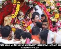 Mahakal Temple Sawan 2026: Six Royal Processions, Four Lakh Devotees Expected Daily
