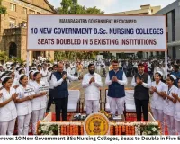 Maharashtra Approves 10 New Government BSc Nursing Colleges, Seats to Double in Five Existing Institutes