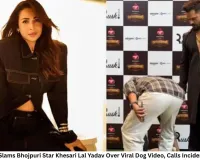 Malaika Arora Slams Bhojpuri Star Khesari Lal Yadav Over Viral Dog Video, Calls Incident ‘Insensitive’