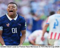 Mbappe Eyes Golden Boot Lead as France Face Morocco in FIFA World Cup 2026 Quarter-Final