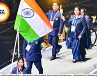 Mirabai Chanu and Lovlina Borgohain Lead India at Commonwealth Games Opening Ceremony as King Charles Declares Glasgow 2026 Open
