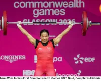 Mirabai Chanu Wins India's First Commonwealth Games 2026 Gold, Completes Historic Hat-Trick