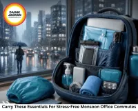 Monsoon Office Essentials: 8 Must-Have Items to Stay Comfortable During Rainy Commutes