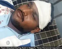 Three Policemen Injured as Villagers Attack MP-UP Police Team During Rajgarh Raid