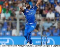 Mumbai Indians to Review Hardik Pandya's Future as Bumrah Emerges in Captaincy Discussions