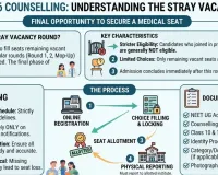 NEET UG 2026 Stray Vacancy Round: Final Chance for MBBS Admission, Key Rules Candidates Must Know