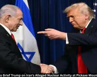Netanyahu to Brief Trump on Iran's Pickaxe Mountain Nuclear Activity: Report