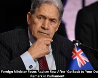 New Zealand Foreign Minister Winston Peters Faces Racism Row Over 'Go Back' Remark