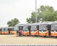 Bhopal E-Bus Service Starts on Three Routes