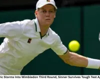 Novak Djokovic Storms Into Wimbledon Third Round, Sinner Survives Tough Test Against Borges
