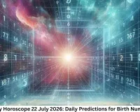 Numerology Horoscope 22 July 2026: Daily Predictions for Birth Numbers 1 to 9