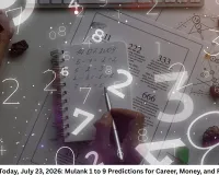 Numerology Today, July 23, 2026: Mulank 1 to 9 Predictions for Career, Money, and Relationships
