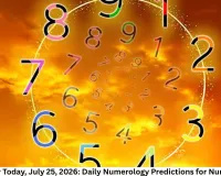 Numerology Today, July 25, 2026: Daily Numerology Predictions for Numbers 1 to 9
