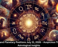 Panchang July 31 2026 – Tithi, Nakshatra, Shubh Muhurat and Rahu Kaal