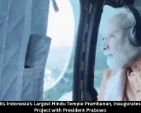 PM Modi Visits Indonesia's Prambanan Temple, Inaugurates Restoration Project with President Prabowo