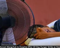 Sonam Wangchuk Hospitalised After 20-Day Hunger Strike Amid Health Concerns