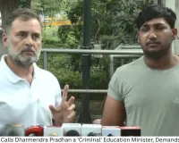 Rahul Gandhi Calls Dharmendra Pradhan a 'Criminal' Education Minister, Demands His Removal