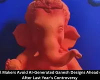 Raipur Idol Makers Avoid AI Ganesh Designs Ahead of Ganesh Chaturthi 2026