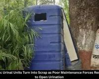 Rewa Public Urinal Units Fall Into Disrepair; Poor Maintenance Raises Civic Concerns