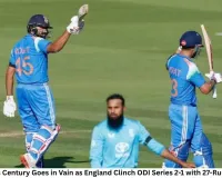 Rohit Sharma’s Century Goes in Vain as England Clinch ODI Series 2-1 with 27-Run Win at Lord’s