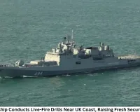 Russian Warship Conducts Live-Fire Drills Near UK Coast, Raising Fresh Security Concerns