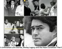 Sanjeev Kumar’s Unfinished Love Stories, Sholay Legacy and the Heart Condition That Defined His Life
