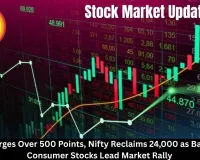 Sensex Jumps 500 Points, Nifty Crosses 24,000 as Banking Stocks Lead Market Recovery