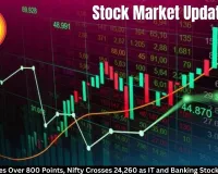 Sensex Jumps 800 Points, Nifty Crosses 24,260 as IT and Banking Stocks Rally