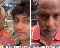 Son Tricks Father into Visiting a Store, Then Surprises Him with Shoes Bought from His First Income