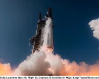 SpaceX Successfully Launches Starship Flight 13, Deploys 20 Satellites in Major Leap Toward Moon and Mars Missions