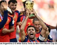 Spain Beat Argentina 1-0 After Extra Time to Win FIFA World Cup 2026 Title