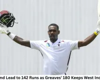 Sri Lanka Extend Lead to 142 Runs as Greaves' 180 Keeps West Indies in Contest
