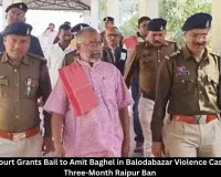 Supreme Court Grants Bail to Amit Baghel in Balodabazar Violence Case