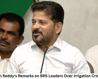 Telangana CM Revanth Reddy's Remarks on BRS Leaders Over Irrigation Crisis Spark Political Row