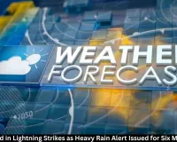 Three Killed in Lightning Strikes as IMD Issues Heavy Rain Alert for Six MP Districts
