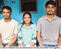 Three Siblings from Bihar’s Modest Grocery Shop Owner Family Clear NEET UG Together, Inspire Aspirants
