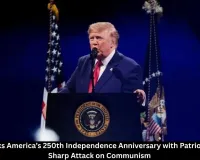 Trump Celebrates America’s 250th Independence with Patriotic Speech and Anti-Communism Message
