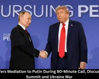  Trump Offers Putin Help to End Ukraine War During 90-Minute Phone Call