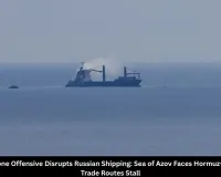 Ukraine Drone Attacks Disrupt Russian Shipping in Sea of Azov, Key Trade Routes Suspended