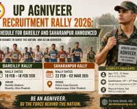 UP Agniveer Recruitment Rally 2026: Schedule for Bareilly and Saharanpur Announced