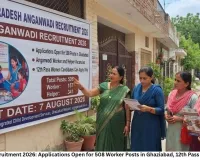 UP Anganwadi Recruitment 2026: Applications Open for 508 Worker Posts in Ghaziabad, 12th Pass Women Can Apply