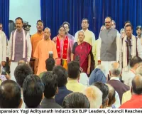 UP Cabinet Expansion: Yogi Adityanath Inducts Six BJP Leaders, Council Reaches Full Strength