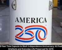US Buries 250-Year Time Capsule with AI Predictions and Historic Artefacts