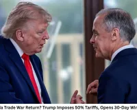 Will US-Canada Trade War Return? Trump Imposes 50% Tariffs, Opens 30-Day Window for Talks